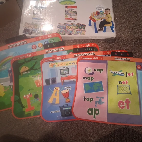 Activity Desk Expansion Pack Bundle - Multi-Color Kindgergarden And Preschool - Picture 9 of 10